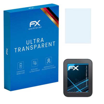 atFoliX Screen Protection Film compatible with Barnes & Noble NOOK Simple Touch Screen Protector, ultra-clear FX Protective Film (2X)