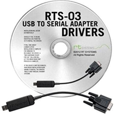 RTS-03 USB-RTS03 RT Systems Original USB to 9-Pin Serial Male Adapter