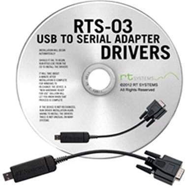 RTS-03 USB-RTS03 RT Systems Original USB to 9-Pin Serial Male Adapter