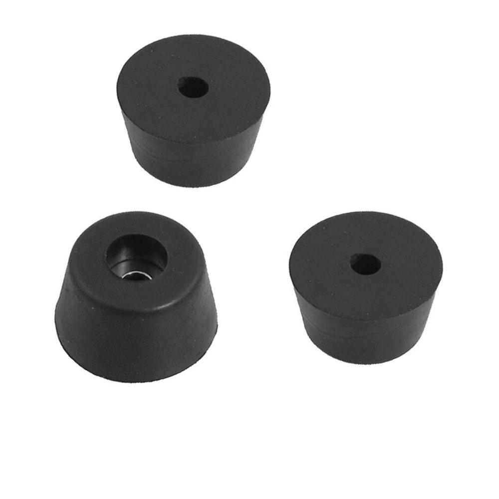 uxcell Rubber Pads Furniture Table Chair Leg Tips End Caps 32x24x18mm 3 Pcs
