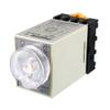 uxcell AC 110V 8P 0-60 Minutes Range Adjustable Delay Timer Time Relay AH3-3 + Base view 1