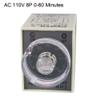 uxcell AC 110V 8P 0-60 Minutes Range Adjustable Delay Timer Time Relay AH3-3 + Base view 2