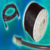 100 FT (30M) Cat5e Direct Burial Waterproof RJ45 Network RJ45 Patch Cable CMXT Fully Tested Connectors Installed! view 2