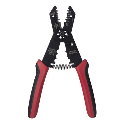 Gardner Bender GS-365 Multi-Tool Electrical Wire Stripper, Crimper & Cutter, Comfort Grip, Solid & Stranded Wire, 18-6 AWG, Hand Tool, 8"