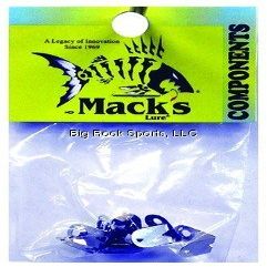 Mack'S Lure Herring Nose Clip Silver 10 Pk Fishing Products