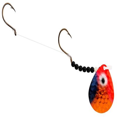 Hilderbrandt Hammer Time Walleye Spinner, Copper Bluegill, Blade Size #4 Colorado