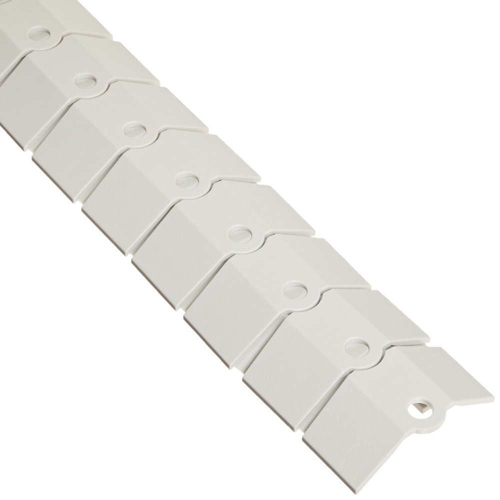 UltraTech 1807 Ultra-Sidewinder Cable Protection System, 1' Extension, 12" Length x 3" Width x 3/4" Height, Gray, Small