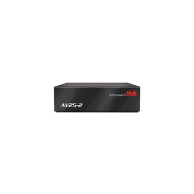 Stewart Audio AV25-2 2-Channel Subcompact Amplifier - 25 watt x 2 at 8 Ohm