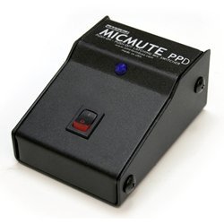 Whirlwind MICMUTE-PPD Latching Microphone/Line Switcher - Desktop Model