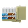 Cat5e Keystone Jack Insert, Ivory view 4