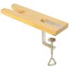 V-Slot Bench Pin with Clamp, Hardwood Jewelers Bench Pin for Sawing, Filing, Drilling, Cutting, Setting and Jewelry Making Bench Work view 1