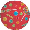 12" Round Paper Lantern Hanging Decoration, Sugar Buzz view 1