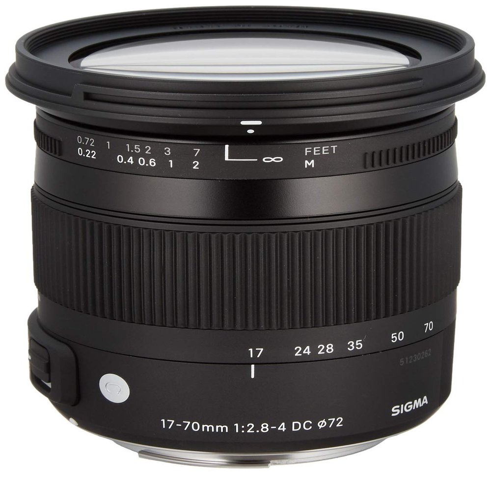 Sigma 17-70mm F2.8-4 Contemporary DC Macro OS HSM Lens for Nikon Black