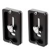 (2 Packs) Fotasy 70mm Arca Swiss Plate, 70 mm QR Plate, Quick Release Plate, Arca Type Plate, Tripod Quick Release Plate fits Arca-Swiss Universal Standard Clamp for DSLR Camera Tripod Ballhead view 2