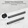 SmallRig 8 Inches (20 cm) Black Aluminum Alloy 15mm Rod with M12 Female Thread, Pack of 2-1051 view 2