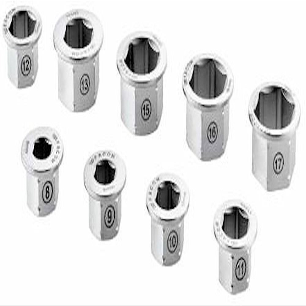 Facom Set Of 9 Reduction Bushes For Ratchet Ring Wrench 464.M14X19