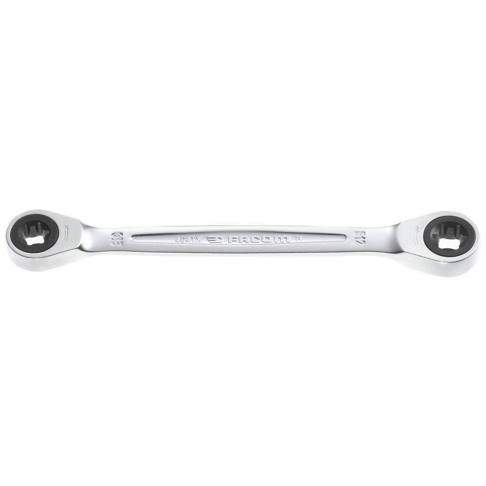 Facom Ratchet Ring Spanner; Torx E20 X E24 464Tx,20 X 24
