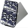 13 inch Elegant Gray Faux Snake Print Synthetic Leather Laptop Sleeve Notebook Computer Carrying Case for Apple MacBook Air 13, Dell, Acer, Samsung view 2