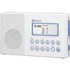 Sangean H202 AM/FM Weather Alert Waterproof Shower Radio, White view 1