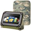 PUNCHCASE By Leslie Hsu Ace Zip Around Standing Case, Green Camouflage (will only fit 2nd generation) view 1