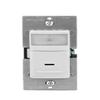 Leviton Decora Motion Sensor In-Wall Switch, Auto-On, 2.5A, Single Pole, IPS02-1LW, White view 1