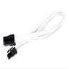 Silverstone Technology Sleeved Extension Power Supply Cable with 1 x 4-Pin to 4 x SATA Connectors (PP07-BTSW) view 3
