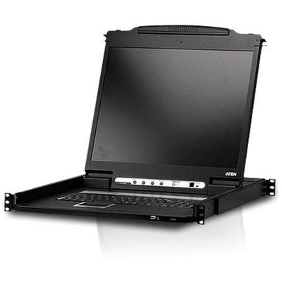 Aten Dualrail+ Dual Console 19 US US KEYBOARD, CL5800N (US KEYBOARD)