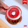 Joie Doodle Doo Kitchen Sink Strainer Basket, Fits All Standard Sinks, Stainless Steel, Cute Garbage Disposal Drain Cover, 4.5-Inch, Red Rooster view 2