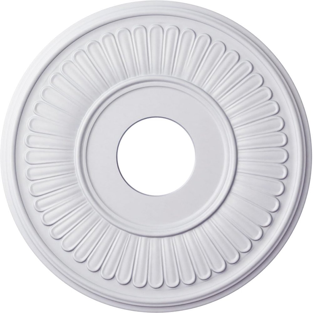 15 3/4"OD x 3 7/8"ID x 3/4"P Berkshire Ceiling Medallion (Fits Canopies up to 7")
