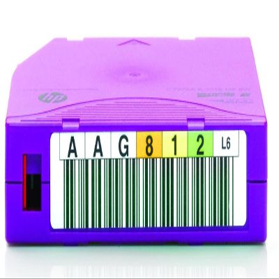 HP LTO-6 RW CUSTOM LABEL 20 TAPES