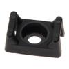 Panduit TM3S8-C100 Cable Tie Mount, .61", #8 Screw, Weather Resistant, Polypropylene, Black (Pack of 100) view 1