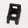 Panduit TM3S8-C100 Cable Tie Mount, .61", #8 Screw, Weather Resistant, Polypropylene, Black (Pack of 100) view 2