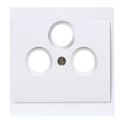Kopp Malta 313713189 Antenna Cover Arctic TV/RF/SAT Arctic White [May not be Suitable for UK]