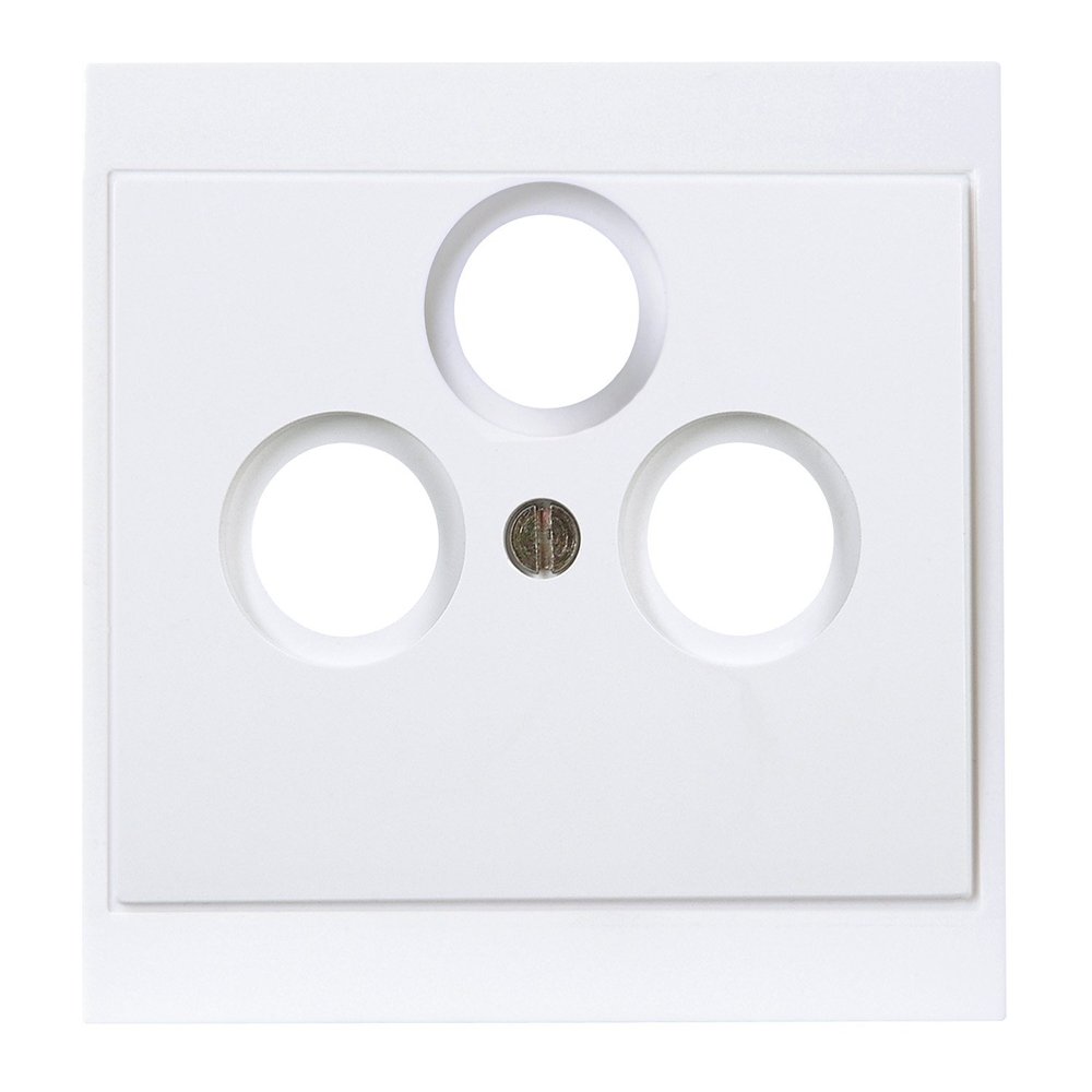 Kopp Malta 313713189 Antenna Cover Arctic TV/RF/SAT Arctic White [May not be Suitable for UK]