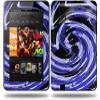 Alecias Swirl 02 Blue Decal Style Skin fits Amazon Kindle Fire HD 8.9 inch view 1