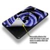 Alecias Swirl 02 Blue Decal Style Skin fits Amazon Kindle Fire HD 8.9 inch view 2