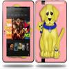 Puppy Dogs on Pink Decal Style Skin fits Amazon Kindle Fire HD 8.9 inch view 1
