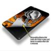 Chrome Skull on Fire Decal Style Skin fits Amazon Kindle Fire HD 8.9 inch view 2