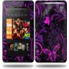 Twisted Garden Purple and Hot Pink Decal Style Skin fits Amazon Kindle Fire HD 8.9 inch view 1