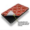 Wavey Red Dark Decal Style Skin fits Amazon Kindle Fire HD 8.9 inch view 2