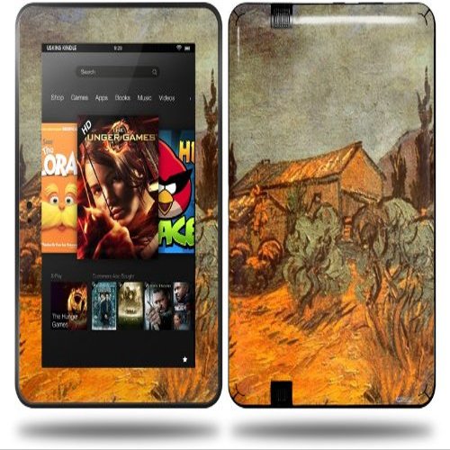 Vincent Van Gogh Wooden Sheds Decal Style Skin fits Amazon Kindle Fire HD 8.9 inch