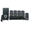 Supersonic SC-37HT 5.1 Surround Sound System, Home Theater with DVD/CD Playback, Karaoke, FM Radio, USB Input, 25W Speakers, Multi-Language Support, Remote Control Included view 1