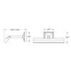 WAC Lighting dweLED, Hemmingway 24in LED Adjustable Picture Light 2700K in Rubbed Bronze view 2