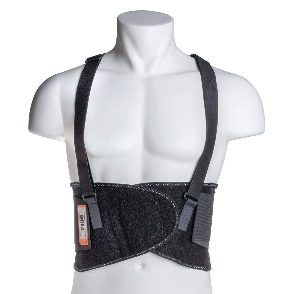 ProFlex 2000SF High-Performance Spandex Back Support, Medium, Black