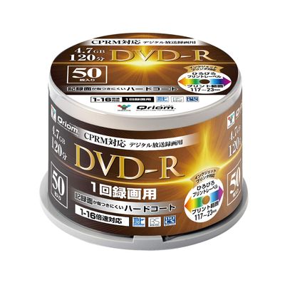 DVD-R 50 16 4.7GB 120 DVDR16XCPRM 50SP