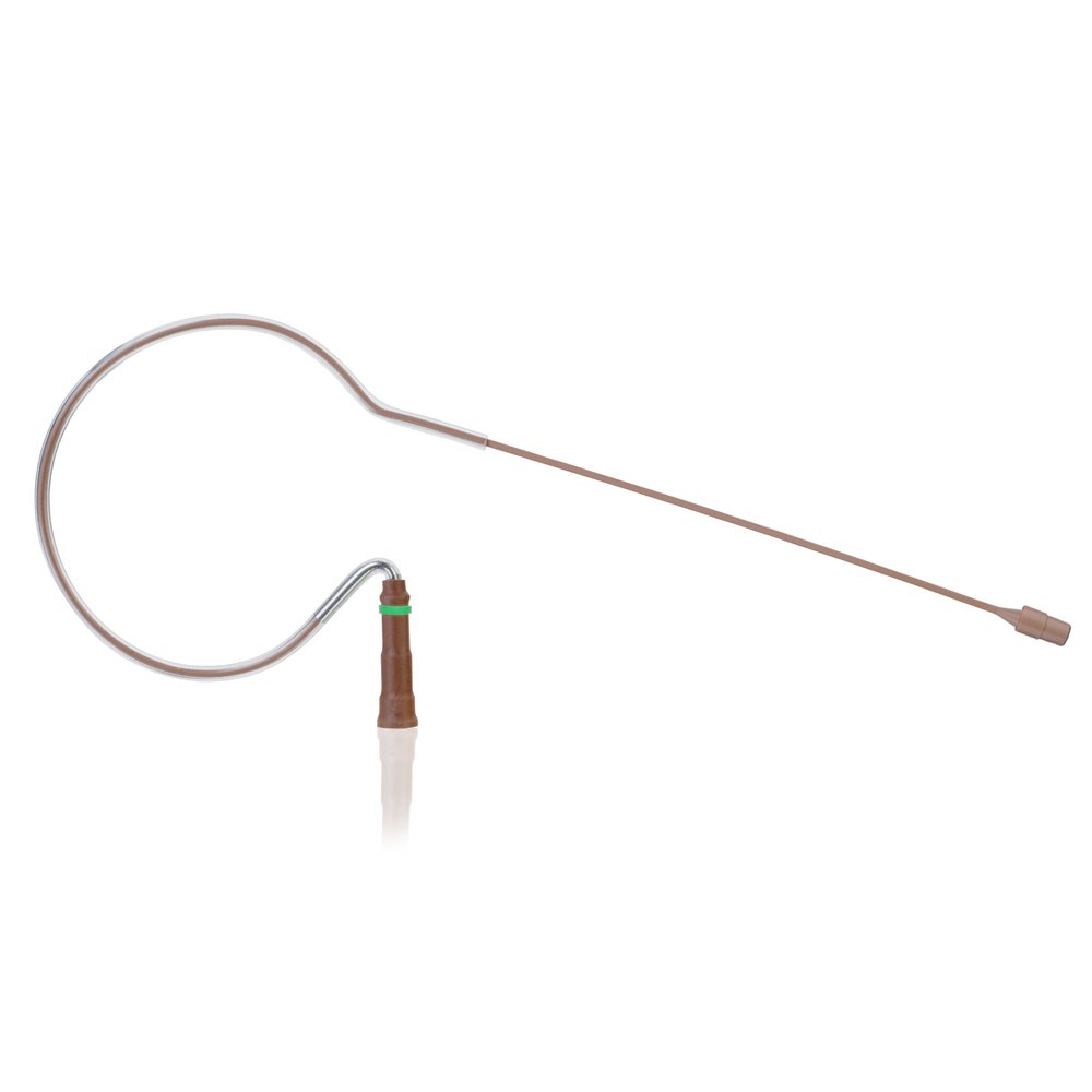 Countryman E6DP5C1 Springy E6 Directional Earset with 1-mm Cable for Hardwire Transmitters (Cocoa)