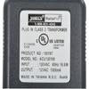 Jameco Reliapro ACU120100D0531 AC to AC Wall Adapter Transformer 12V @ 1000 mA Straight 2.5 mm Female Plug, Black - 100167 view 2