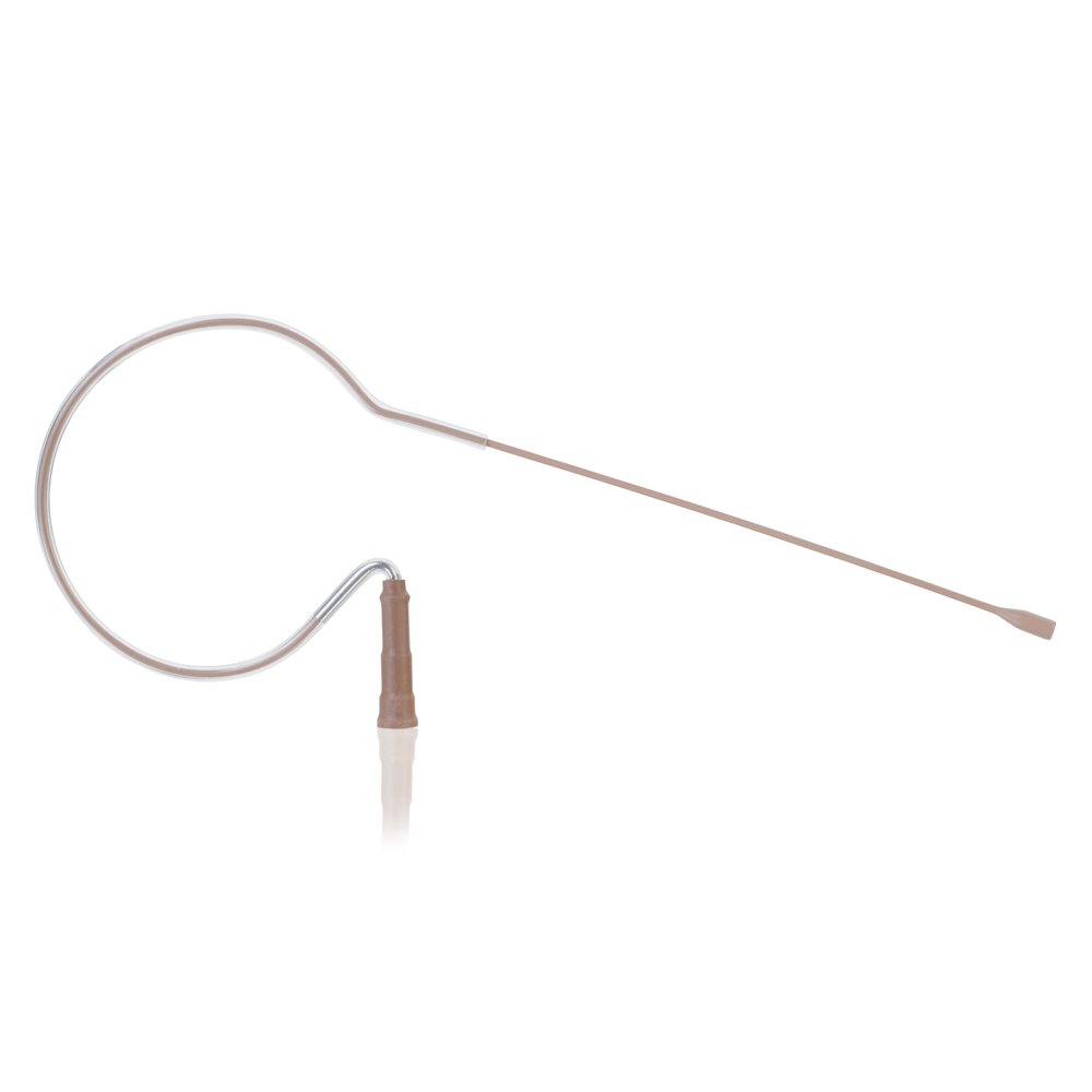 Countryman E6OW7T2EV Springy E6 Omnidirectional Earset with 2-mm Cable for Electrovoice Transmitters (Tan)
