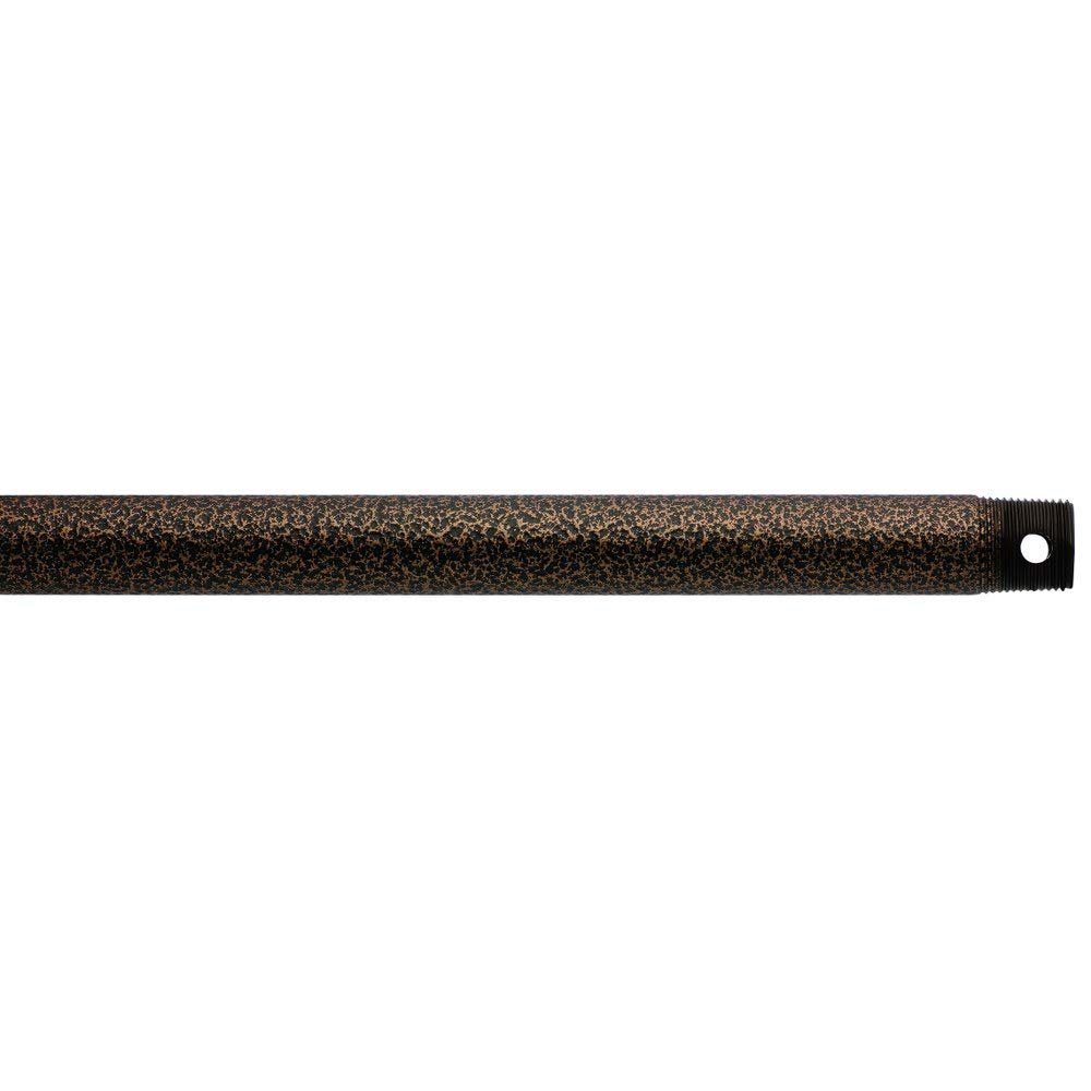 Kichler 60" Ceiling Fan Downrod, Weathered Copper