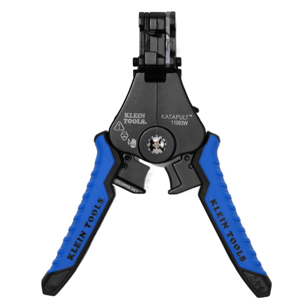 Klein Tools 11063W 7-Inch Heavy-Duty Automatic Wire Cutter/Stripper